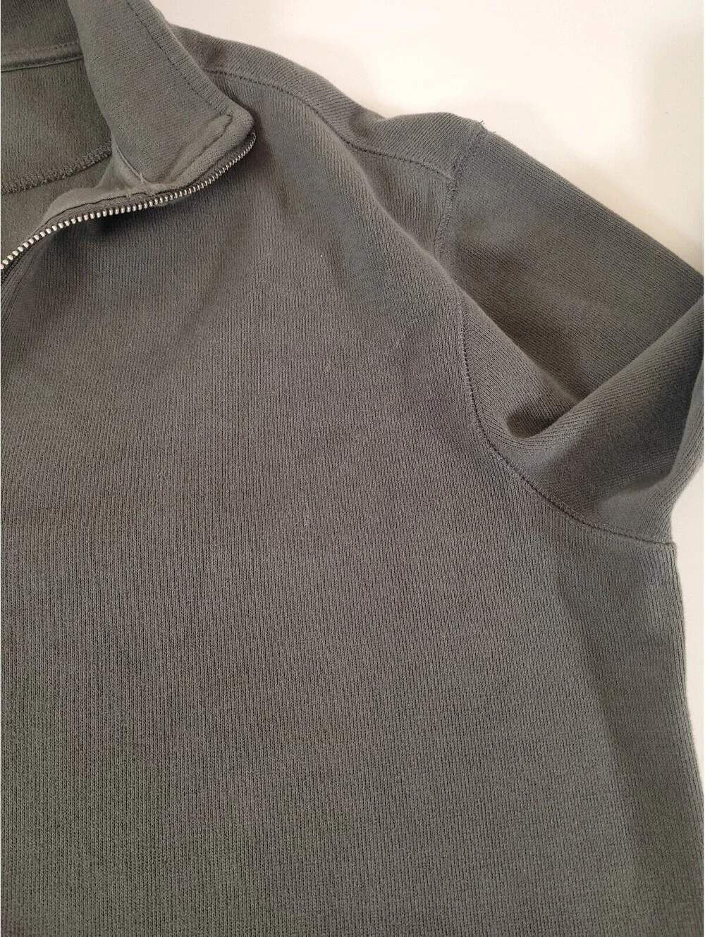 Banana republic quarter zip sweatshirt mens XL green